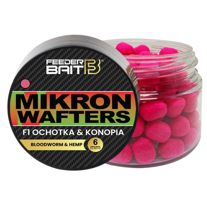 MIKRON WAFTERS 6MM OCHOTKA & KONOPIA OPK/12SZT